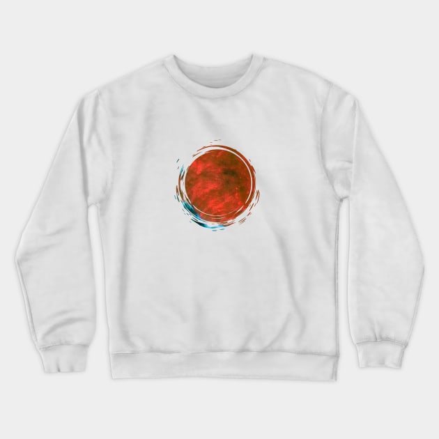 Artwork texture with a little touch of abstract Crewneck Sweatshirt by Pixy Official